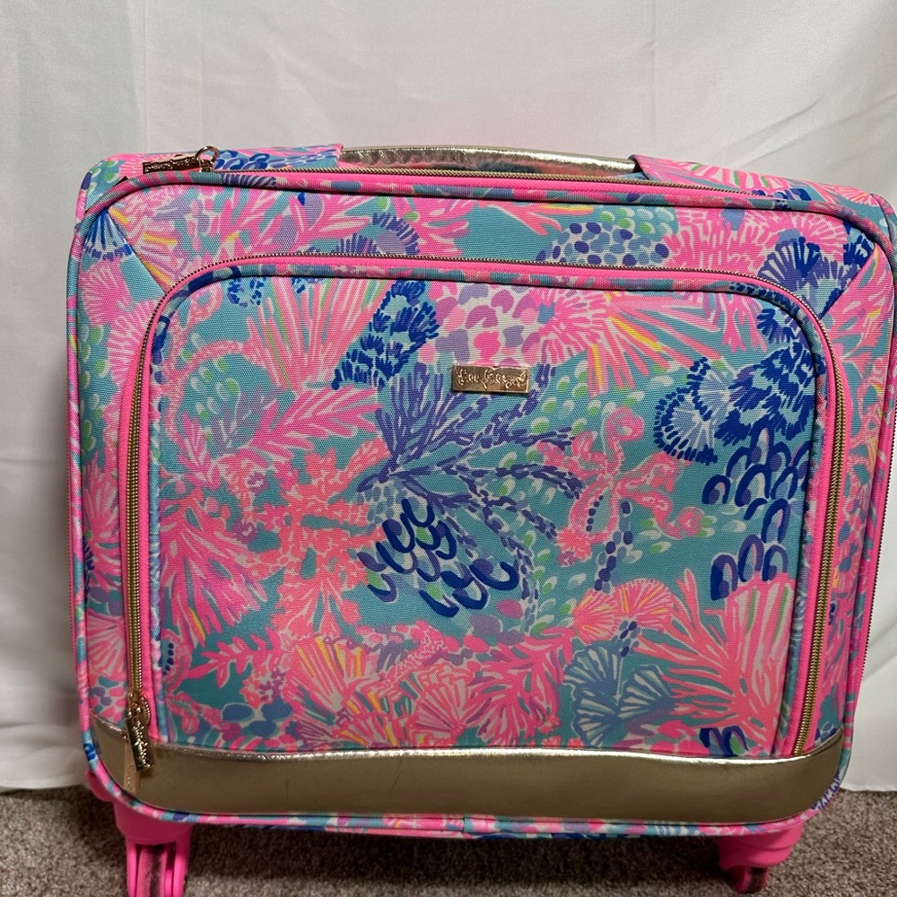 Lilly Pulitzer suitcase